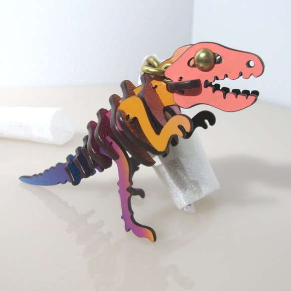 Coach MINT Keychain Bag Charm Rexy T-Rex Dinosaur Hologram - $175 (12% Off  Retail) - From Anne